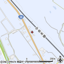 長野県茅野市金沢4215周辺の地図
