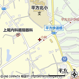 埼玉県上尾市平方3849周辺の地図