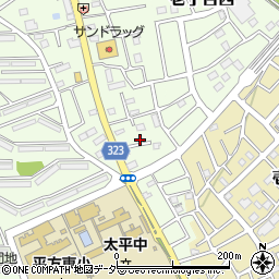 埼玉県上尾市小敷谷49周辺の地図
