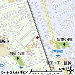 信田土地家屋調査士事務所周辺の地図