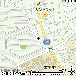 埼玉県上尾市小敷谷64周辺の地図