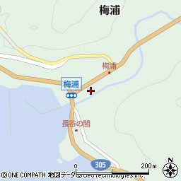 四箇浦郵便局周辺の地図