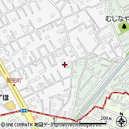 埼玉県上尾市原市4342周辺の地図