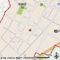 埼玉県春日部市増戸383周辺の地図
