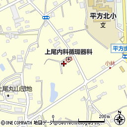 埼玉県上尾市平方4137周辺の地図