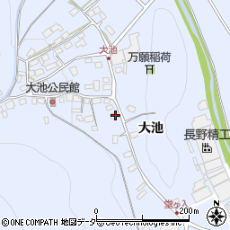 長野県茅野市金沢641周辺の地図