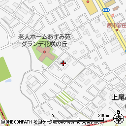 埼玉県上尾市原市26周辺の地図