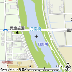 丹南橋周辺の地図