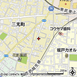 新井米店周辺の地図