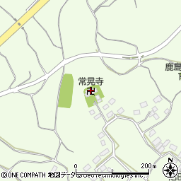 常晃寺周辺の地図