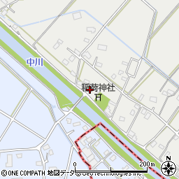 埼玉県春日部市赤崎251周辺の地図