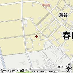 埼玉県春日部市薄谷201周辺の地図