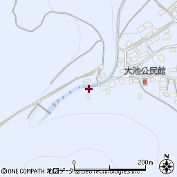 長野県茅野市金沢597-4周辺の地図