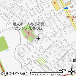 埼玉県上尾市原市26-2周辺の地図
