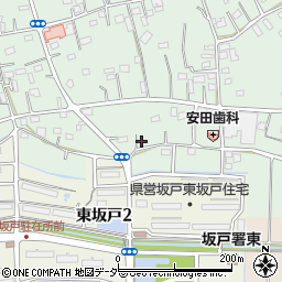 埼玉県坂戸市紺屋528周辺の地図