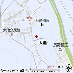 長野県茅野市金沢642周辺の地図