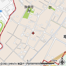 埼玉県春日部市増戸381周辺の地図