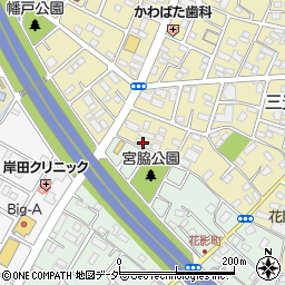 第一田辺コーポ周辺の地図