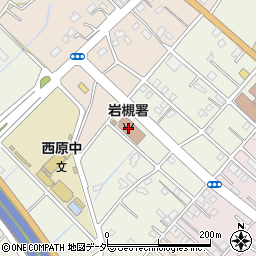 さいたま市消防局岩槻消防署周辺の地図