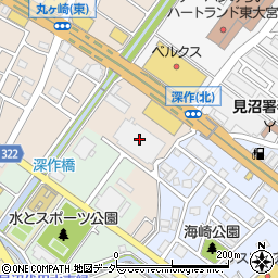 ミニストップメガガイア東大宮店周辺の地図