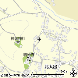 長野県上伊那郡辰野町北大出8814周辺の地図