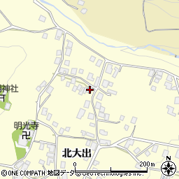 長野県上伊那郡辰野町北大出8808周辺の地図