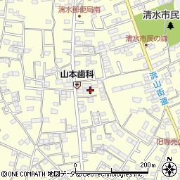 千葉県野田市清水235-4周辺の地図