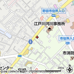 国土交通省　江戸川河川事務所周辺の地図