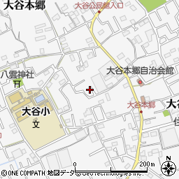埼玉県上尾市大谷本郷809周辺の地図
