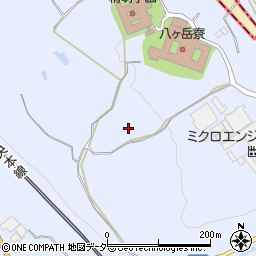 長野県茅野市金沢4375周辺の地図