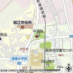 中道院周辺の地図
