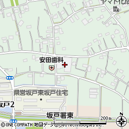 埼玉県坂戸市紺屋523-2周辺の地図
