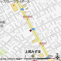 埼玉県上尾市原市6周辺の地図