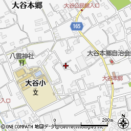 埼玉県上尾市大谷本郷750周辺の地図