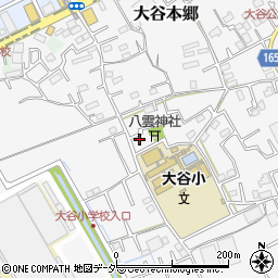 埼玉県上尾市大谷本郷582周辺の地図