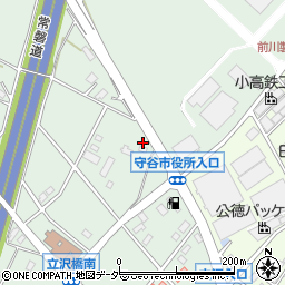 茨城県守谷市立沢997周辺の地図