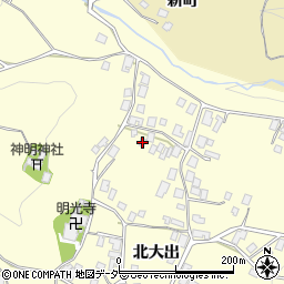 長野県上伊那郡辰野町北大出8805-1周辺の地図