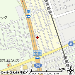 茨城県守谷市松並2354-75周辺の地図