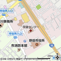 野田市医師会（一般社団法人）周辺の地図