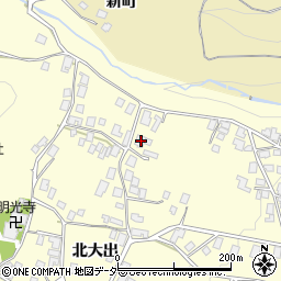 長野県上伊那郡辰野町北大出8745周辺の地図