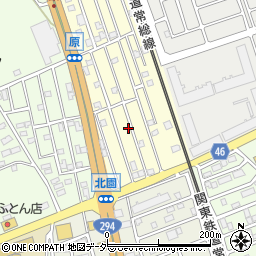 茨城県守谷市松並2354-72周辺の地図