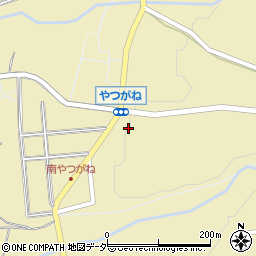 長野県諏訪郡原村やつがね周辺の地図