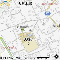 埼玉県上尾市大谷本郷546-1周辺の地図