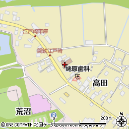 稲敷警察署周辺の地図