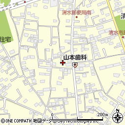 千葉県野田市清水596周辺の地図