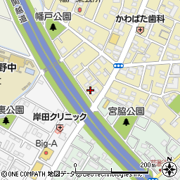 中村オートパーツ株式会社　坂戸営業所周辺の地図