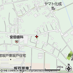 埼玉県坂戸市紺屋516周辺の地図