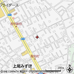 埼玉県上尾市原市4282-10周辺の地図