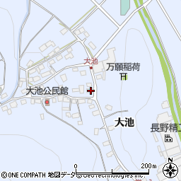 長野県茅野市金沢542-1周辺の地図