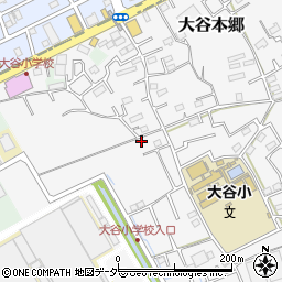 埼玉県上尾市大谷本郷594-6周辺の地図